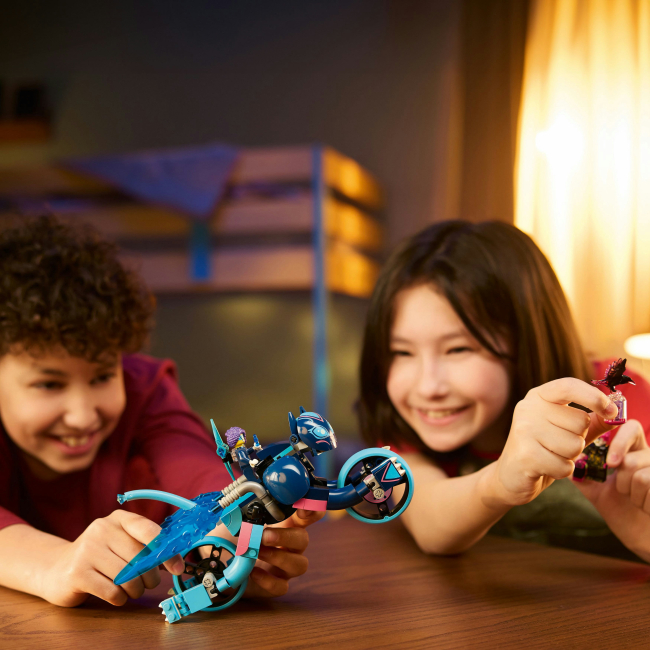 Конструкторы LEGO - Конструктор LEGO DREAMZzz Кошачий мотоцикл Зоуи (71479)#6