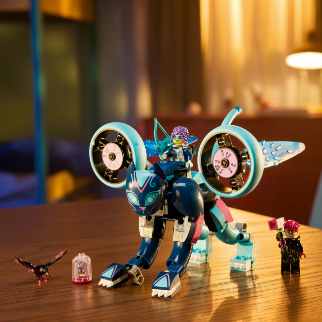 Конструкторы LEGO - Конструктор LEGO DREAMZzz Кошачий мотоцикл Зоуи (71479)#8