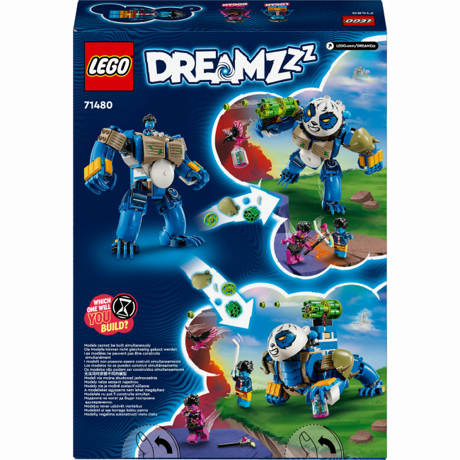 Конструкторы LEGO - Конструктор LEGO DREAMZzz Логан, мощная панда (71480)#3