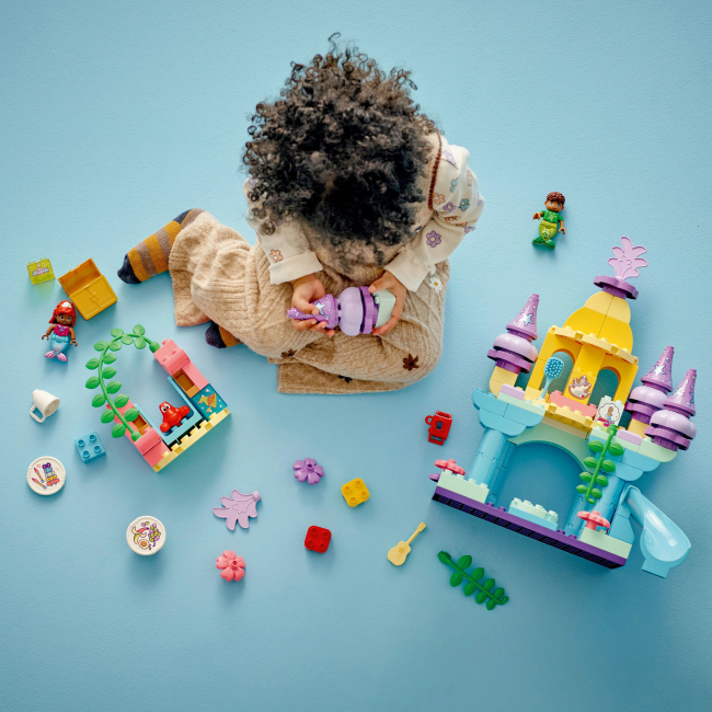 Конструктори LEGO - Конструктор LEGO DUPLO Disney Чарівний підводний палац Аріель (10435)#5