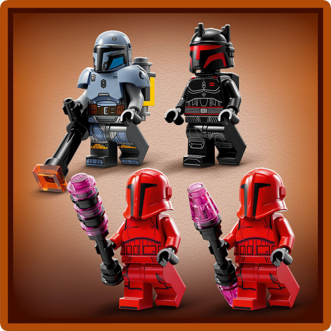 Конструкторы LEGO - Конструктор LEGO Star Wars Бой «Паз Визсла и Мофф Гидеон» (75386)#4