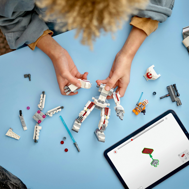 Конструктори LEGO - Конструктор LEGO Star Wars Робот X-Wing Люка Скайвокера (75390)#4