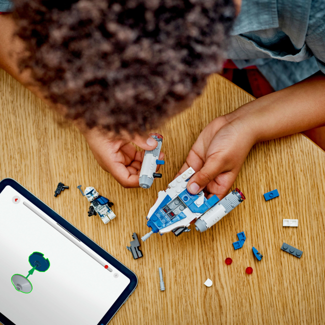 Конструктори LEGO - Конструктор LEGO Star Wars Мікровинищувач Y-Wing Капітана Рекса (75391)#5