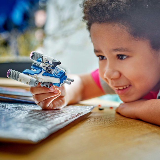 Конструктори LEGO - Конструктор LEGO Star Wars Мікровинищувач Y-Wing Капітана Рекса (75391)#6