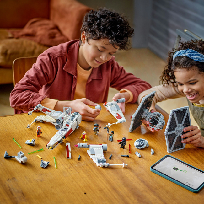 Конструкторы LEGO - Конструктор LEGO Star Wars Сборный пакет «Истребитель TIE и Корабль X-Wing» (75393)#4