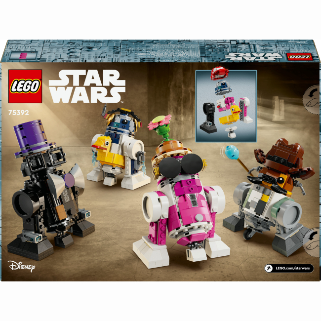 Конструкторы LEGO - Конструктор LEGO Star Wars Набор для творческой игры с дроидами (75392)#3