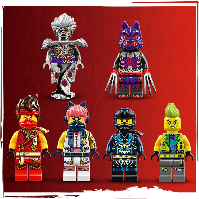 Конструктори LEGO - Конструктор LEGO NINJAGO Бойова арена турніру (71818)#4