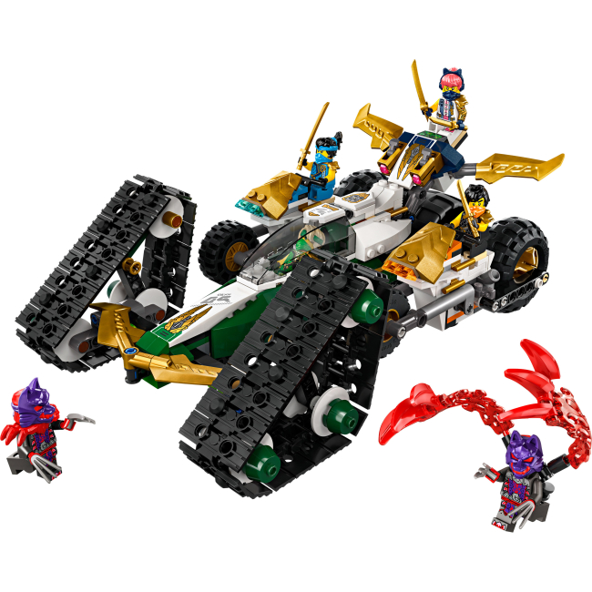 Конструкторы LEGO - Конструктор LEGO NINJAGO Комби-автомобиль команды ниндзя (71820)#2