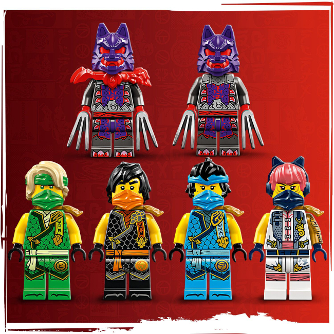 Конструкторы LEGO - Конструктор LEGO NINJAGO Комби-автомобиль команды ниндзя (71820)#4
