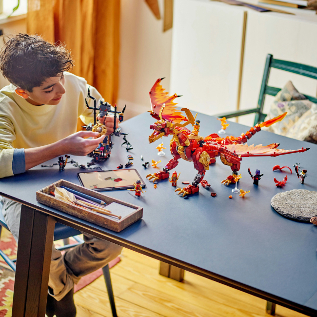 Конструктори LEGO - Конструктор LEGO NINJAGO Першодракон руху (71822)#6