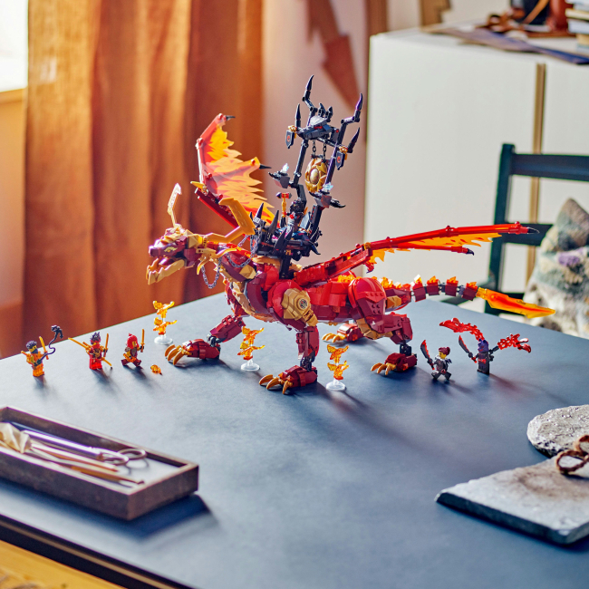 Конструктори LEGO - Конструктор LEGO NINJAGO Першодракон руху (71822)#8