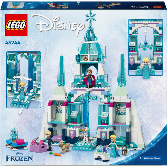 Конструкторы LEGO - Конструктор LEGO Disney Princess Ледяной дворец Эльзы (43244)#3
