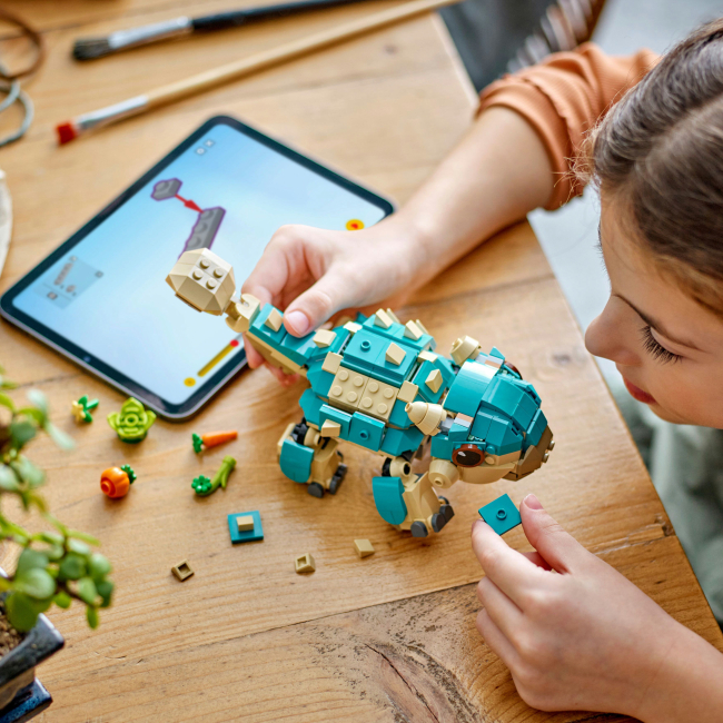 Конструкторы LEGO - Конструктор LEGO Jurassic World Малыш Бампи: Анкилозавр (76962)#6