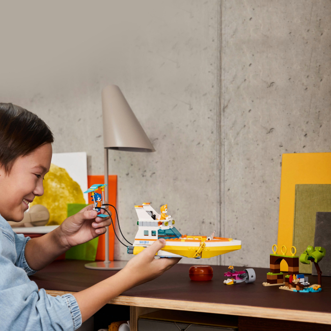 Конструктори LEGO - Конструктор LEGO Sonic The Hedgehog Човен із «Пригод Тейлза» (76997)#5