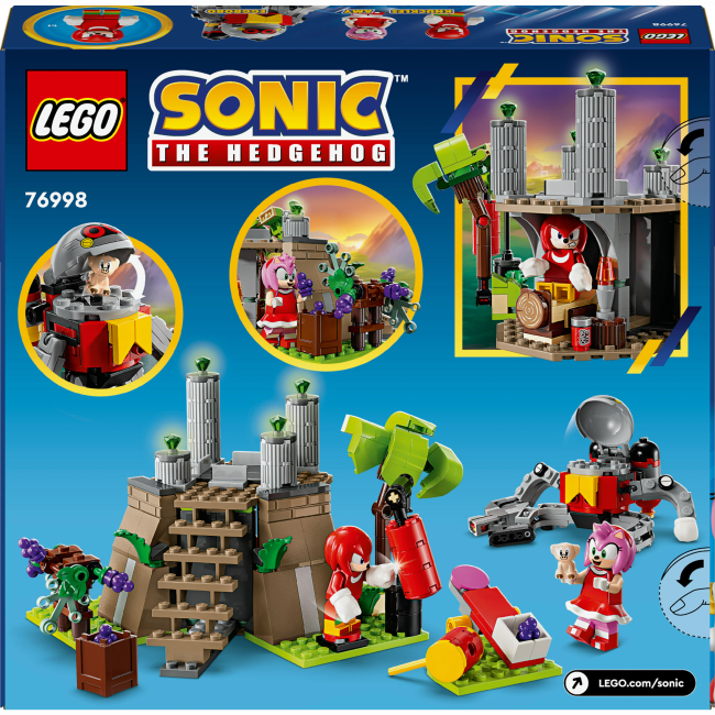 Конструктори LEGO - Конструктор LEGO Sonic The Hedgehog Наклз і вівтар майстра Смарагда (76998)#3
