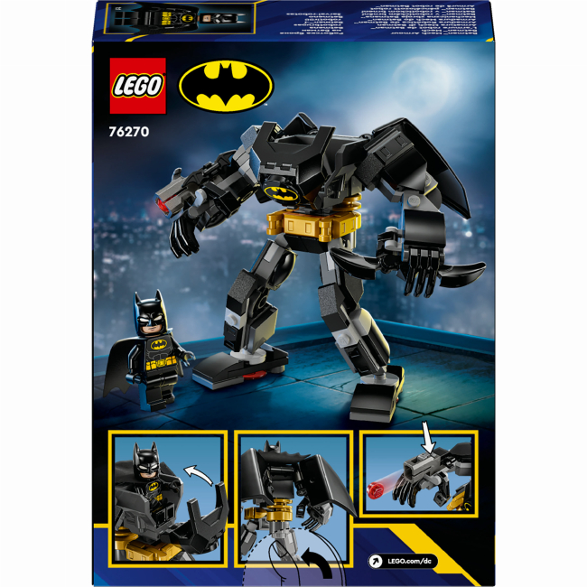 Конструкторы LEGO - Конструктор LEGO DC Batman Робоброня Бэтмена (76270)#3