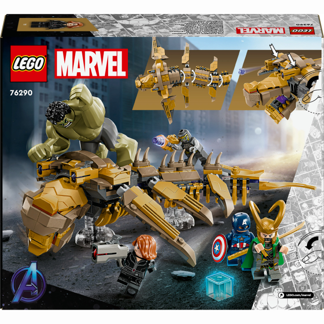 Конструкторы LEGO - Конструктор LEGO Marvel Мстители против Левиафана (76290)#3