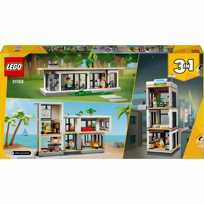 Конструкторы LEGO - Конструктор LEGO Creator Современный дом 3 в 1 (31153)#3