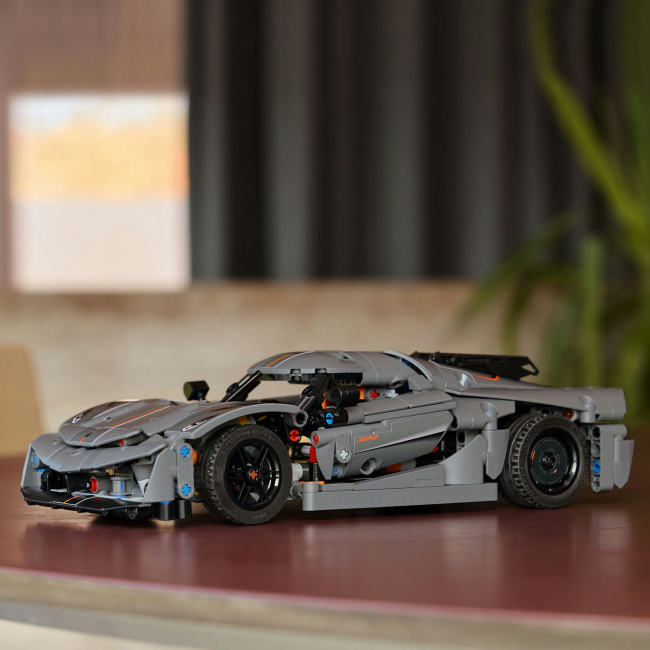 Конструкторы LEGO - Конструктор LEGO Technic Koenigsegg Jesko Absolut — серый гиперкар (42173)#8