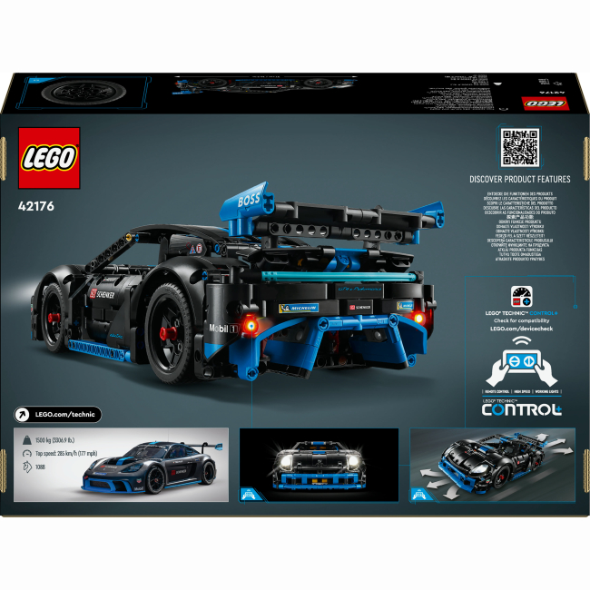 Конструктори LEGO - Конструктор LEGO Technic Автомобіль для перегонів Porsche GT4 e-Performance (42176)#3