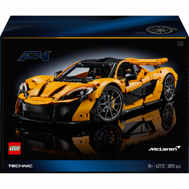 Конструктори LEGO - Конструктор LEGO Technic McLaren P1 (42172)#3