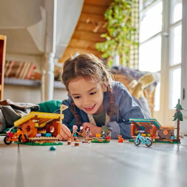 Конструкторы LEGO - Конструктор LEGO Friends Уютные избушки в приключенческом лагере (42624)#5