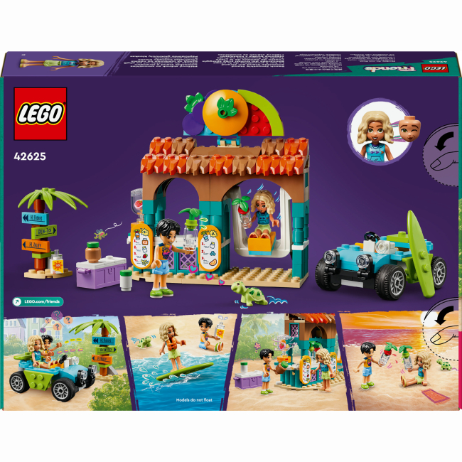 Конструкторы LEGO - Конструктор LEGO Friends Пляжная лавочка смузи (42625)#3