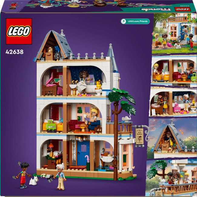 Конструктори LEGO - Конструктор LEGO Friends Замковий готель «Ночівля і сніданок» (42638)#3
