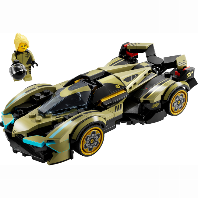 Конструкторы LEGO - Конструктор LEGO Speed Champions Суперкар Lamborghini Lambo V12 Vision GT (76923)#2
