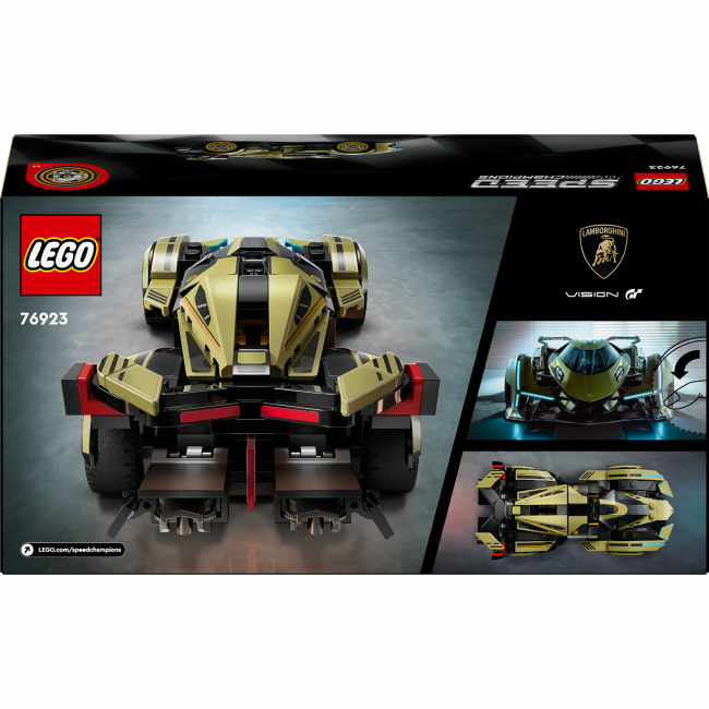 Конструкторы LEGO - Конструктор LEGO Speed Champions Суперкар Lamborghini Lambo V12 Vision GT (76923)#3