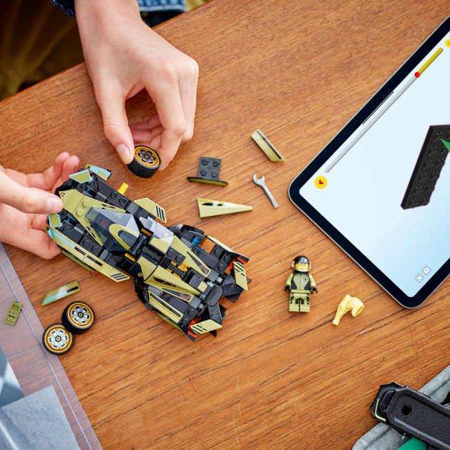 Конструкторы LEGO - Конструктор LEGO Speed Champions Суперкар Lamborghini Lambo V12 Vision GT (76923)#6
