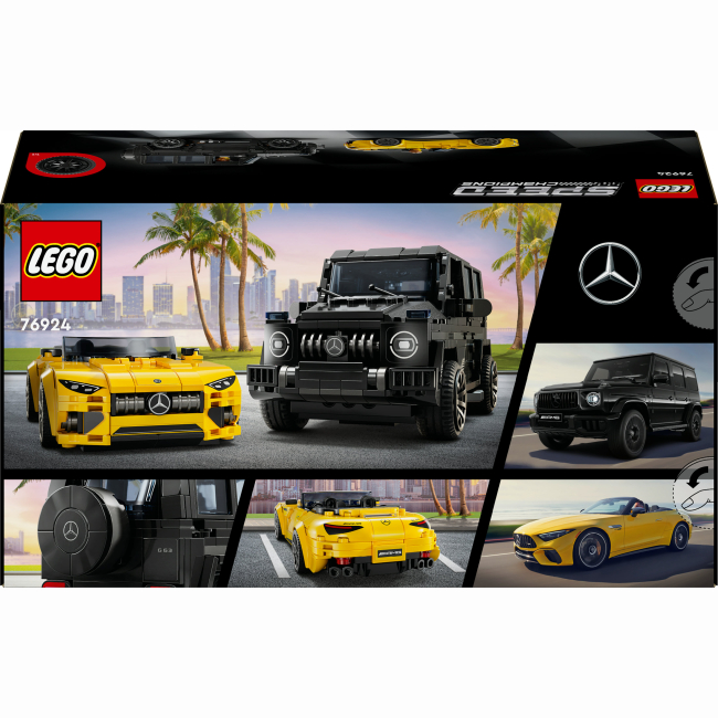 Конструкторы LEGO - Конструктор LEGO Speed Champions Mercedes-AMG G 63 и Mercedes-AMG SL 63 (76924)#3