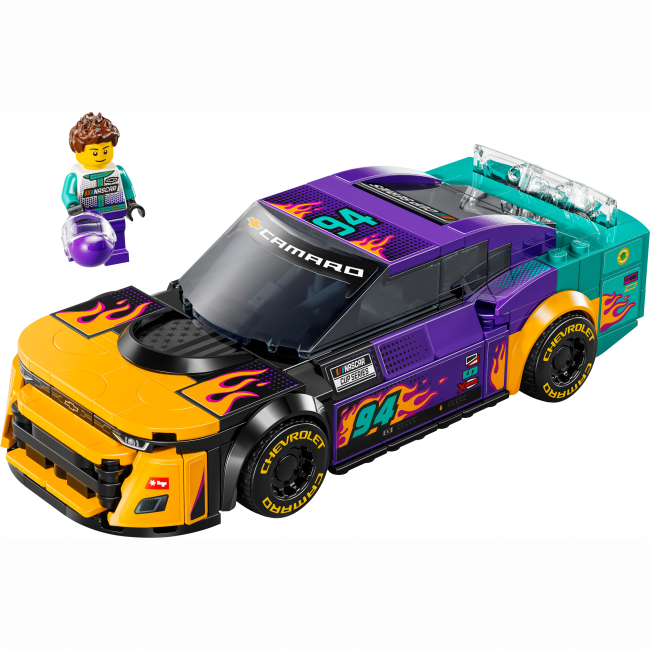 Конструкторы LEGO - Конструктор LEGO Speed Champions NASCAR Next Gen Chevrolet Camaro ZL1 (76935)#2