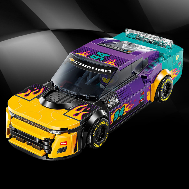 Конструкторы LEGO - Конструктор LEGO Speed Champions NASCAR Next Gen Chevrolet Camaro ZL1 (76935)#4