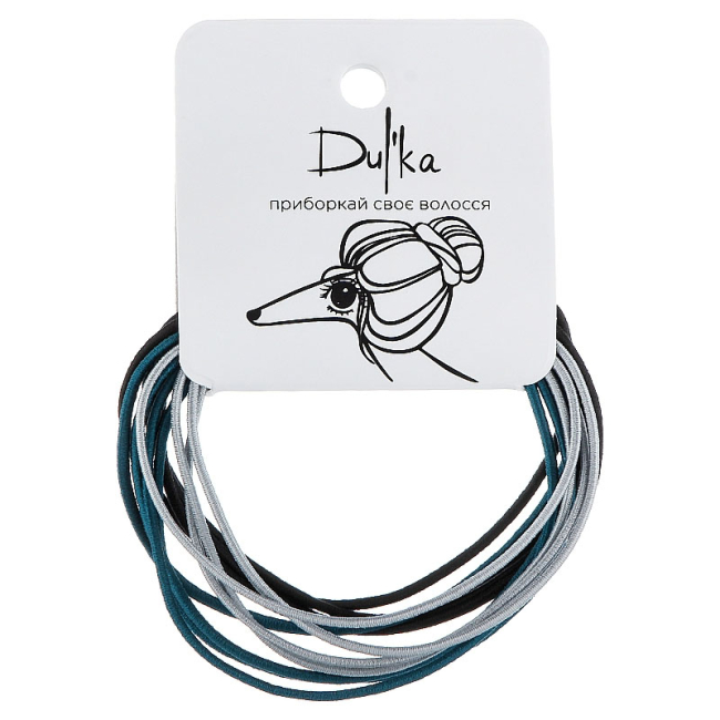 Бижутерия и аксессуары - Набор резинок для волос Dulka 3 штуки (UH717760)#2