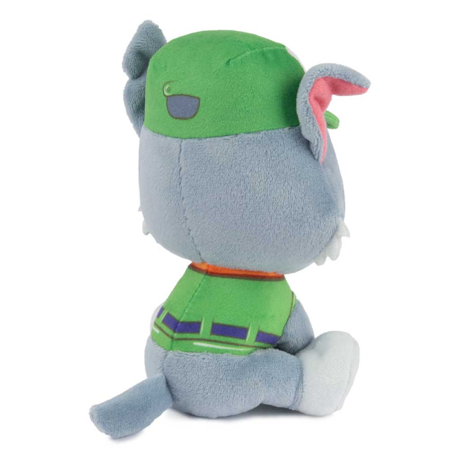 Мягкие животные - Мягкая игрушка Paw Patrol Щенок Рокки 15 см (SM84407/6058442)#4