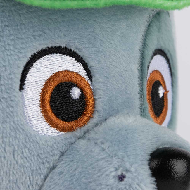 Мягкие животные - Мягкая игрушка Paw Patrol Щенок Рокки 15 см (SM84407/6058442)#6