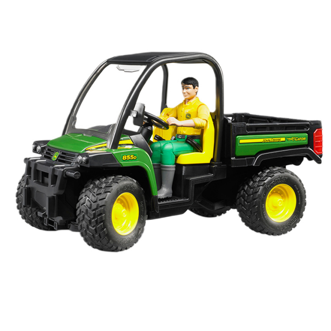 Транспорт и спецтехника - Игровой набор Bruder Автомобиль John Deere Gator XUV 855D с фигуркой (02490)#3
