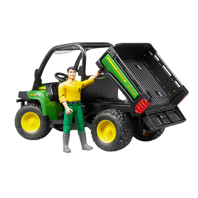 Транспорт и спецтехника - Игровой набор Bruder Автомобиль John Deere Gator XUV 855D с фигуркой (02490)#5
