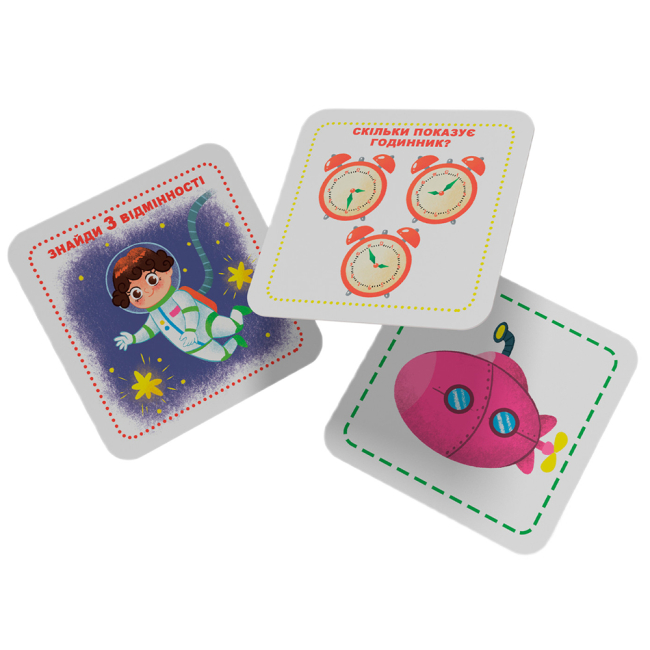 Обучающие игрушки - Разумные карты Crystal Book Развитие внимания и памяти 30 штук (9786175474433)#8