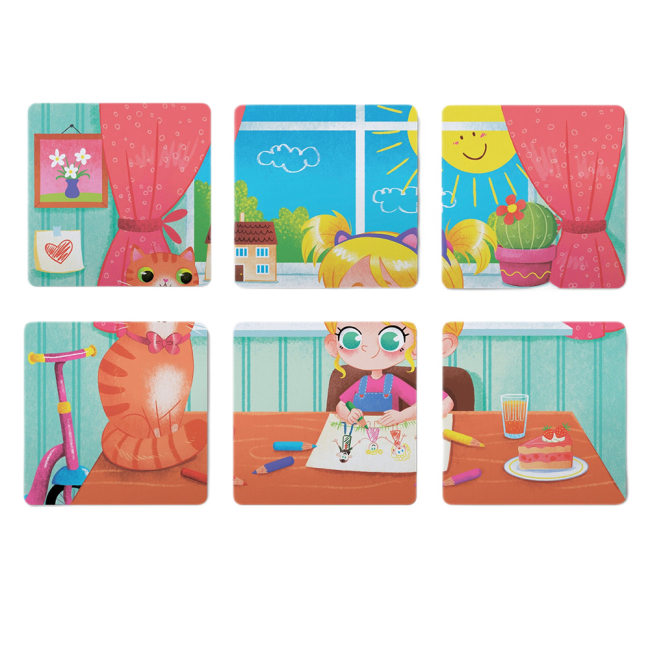 Обучающие игрушки - Разумные карты Crystal Book Развитие внимания и памяти 30 штук (9786175474433)#9