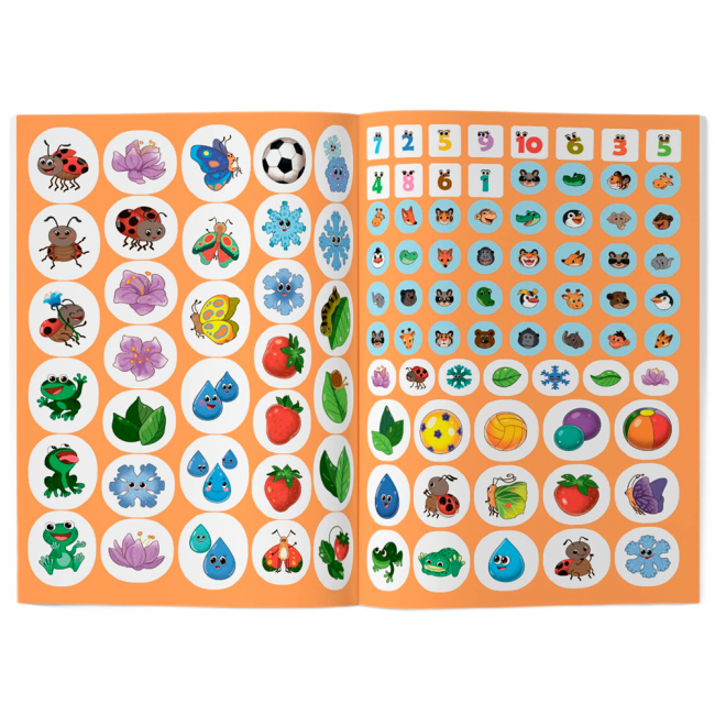 Розмальовки та актівітібуки (2-6 років) - Книжка з наліпками «Інтерактивний віммельбух. Тварини»  (9786175474587)#5