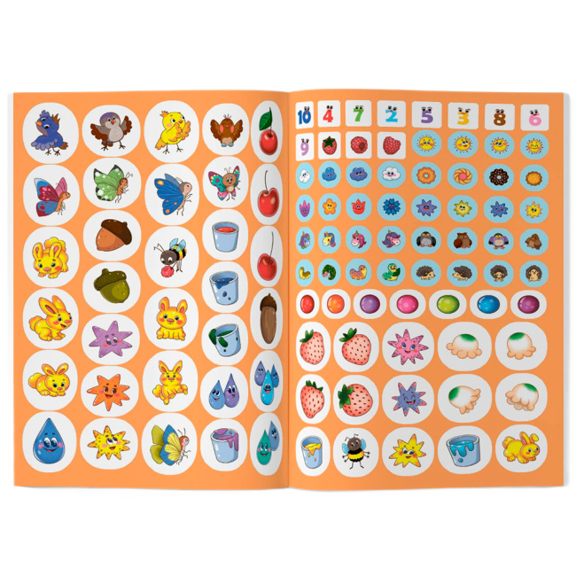 Розмальовки та актівітібуки (2-6 років) - Книжка з наліпками «Інтерактивний віммельбух. Феї» (9786175474594)#5