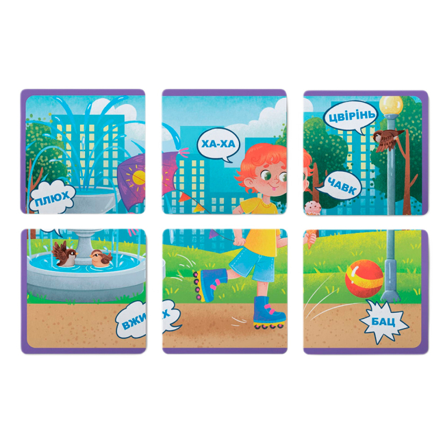 Навчальні іграшки - Розумні картки Crystal Book Вивчаємо звуки 30 штук (9786175474952)#8