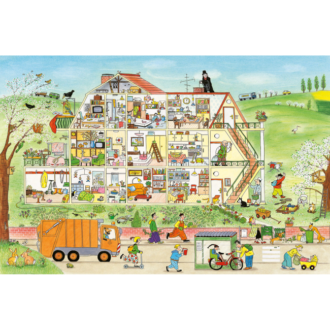 Книги-картинки для детей (2-6 лет) - Книжка «Весняний вімельбух» Ротраут Сузанне Бернер (9786178253851)#3