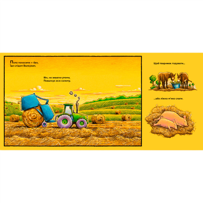 Книги-картинки для детей (2-6 лет) - Книжка «Моє будівництво: на фермі й у полі роботи доволі» Шеррі Даскі Рінкер (9786175230565)#3