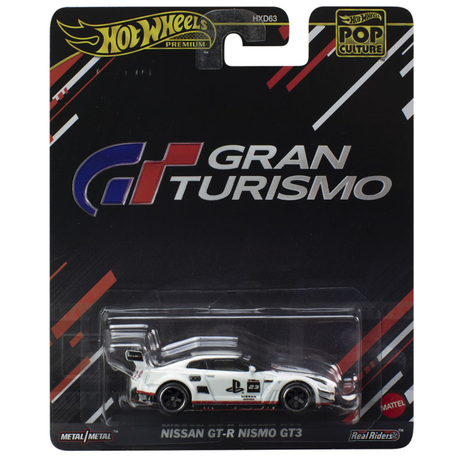 Автомоделі - Автомодель ​Hot Wheels Pop culture Nissan GT-R Nismo GT3 (HXD63/HVJ34)#3