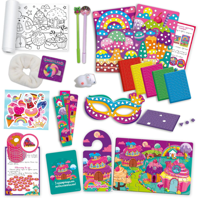 Набори для творчості - Набір для творчості Vladi toys Королівство солодощів з сюрпризами (VT8080-04)#3