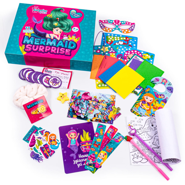 Набори для творчості - Набір для творчості Vladi toys Русалонька з сюрпризами (VT8080-05)#2
