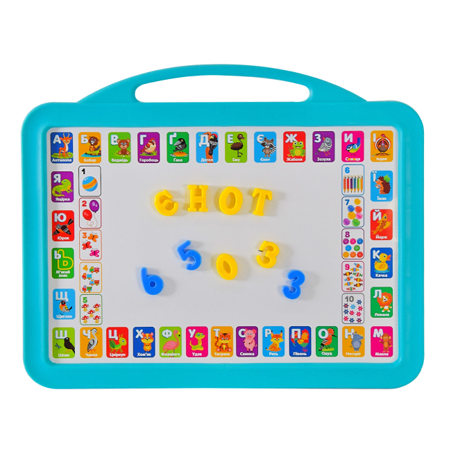 Обучающие игрушки - Магнитная доска Країна Іграшок Двухсторонняя в ассортименте (PL-7004ua)#2